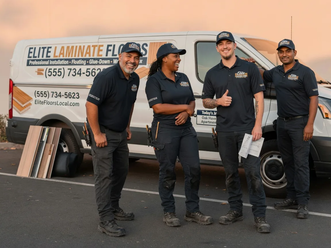 Laminate flooring installation company in Dale, IN